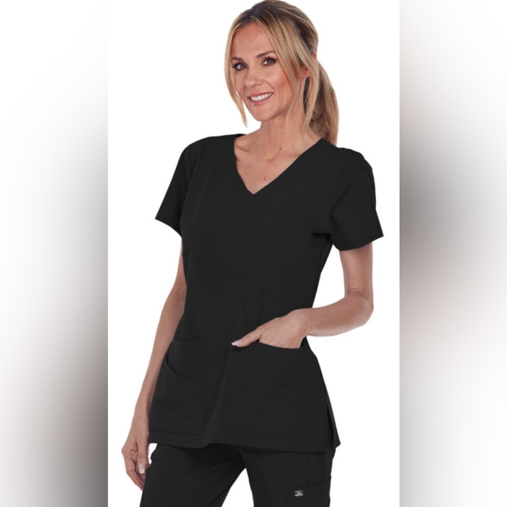 Grey’s Anatomy Signature Mock Wrap Top
